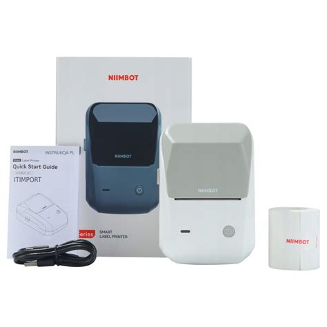 Niimbot B1 Gray + 1 pc roll – Niimbot.eu
