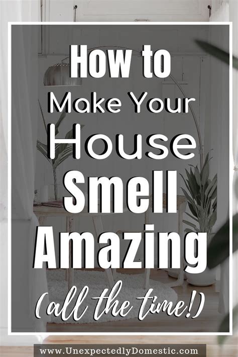 How To Keep Your House Smelling Good All The Time Naturally These