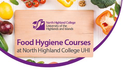 North Highland College UHI: REHIS Elementary Food Hygiene Course - Caithness Chamber of Commerce