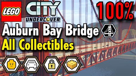 LEGO City Undercover Auburn Bay Bridge 100 Guide All Collectibles