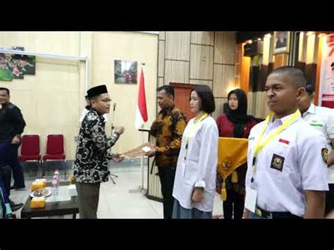 Inhil News Bupati Inhil Buka Diklat Paskibra Youtube