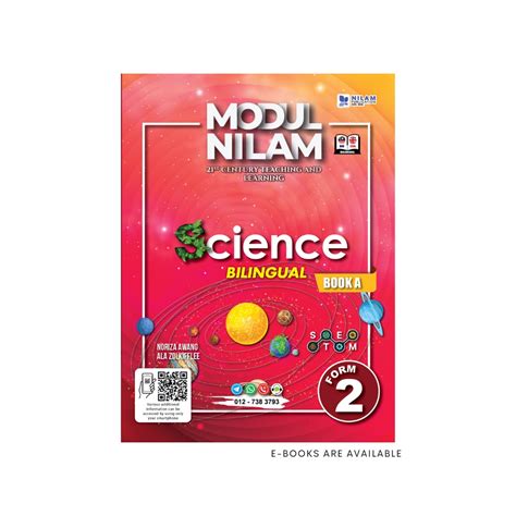 NILAM Science Book A Form 2 2022 Dwibahasa Bilingual Clearance