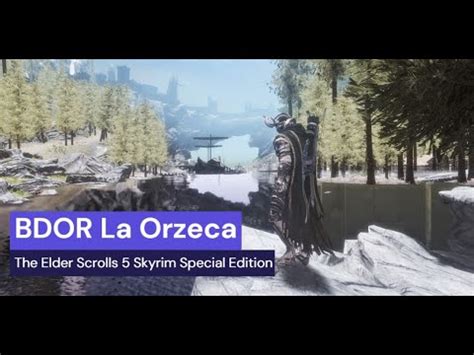 BDOR La Orzeca Skyrim SE Best Armor Outfit YouTube