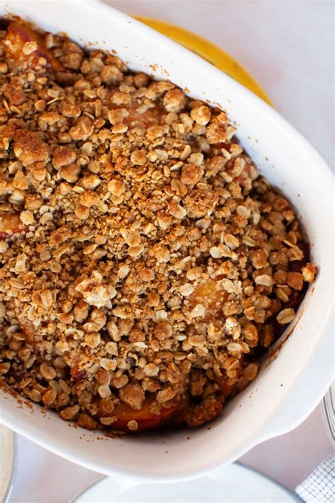 Easy Apple Crisp Topping with Oats - A Joyfully Mad Kitchen