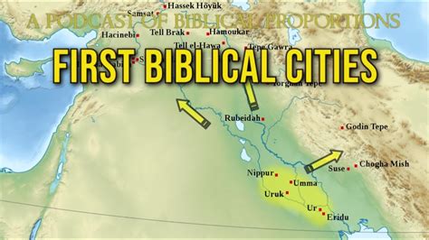 The First Biblical Cities YouTube