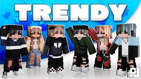 Trendy By Inpixel Minecraft Skin Pack Minecraft Marketplace Via