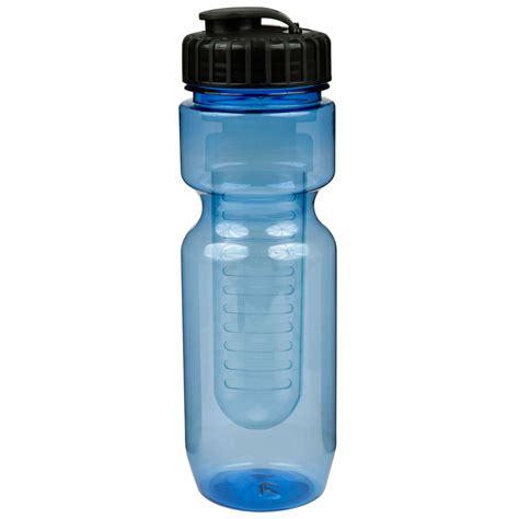 22oz Translucent Bike Bottle With Flip Top Lid And Infuser Cpskeystone