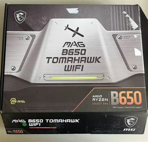 MSI MAG B650 TOMAHAWK WiFi AM5 ATX AMD Motherboard 124 76 PicClick UK