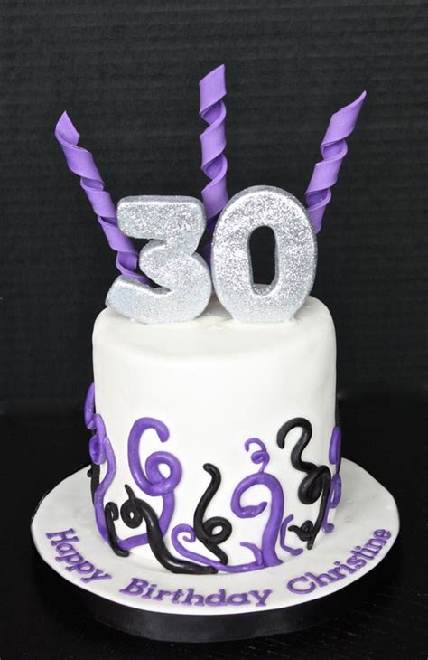 30th Birthday Cake Designs Cake Design Choices