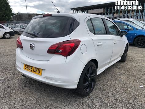 John Pye Vehicle Auctions Location Edinburgh 2015 VAUXHALL CORSA