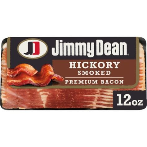 Jimmy Dean Premium Bacon Hickory Smoked 12 Oz Qfc