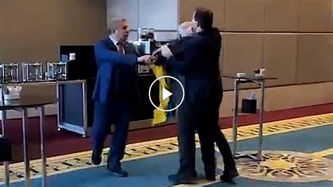 Delegates Scuffle Over Ukrainian Flag The New York Times