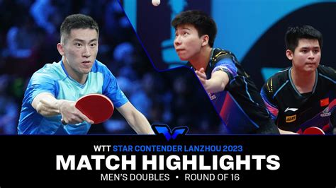 Lin Xu Vs Lam Ng Md R Wtt Star Contender Lanzhou Youtube