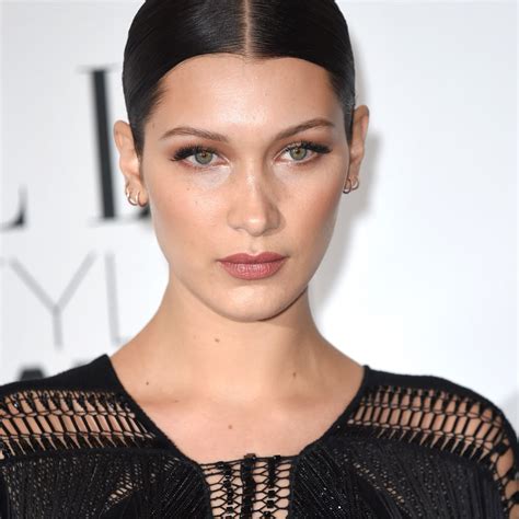 Avant après lévolution beauté de Bella Hadid Elle