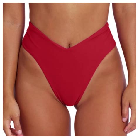 Taiaojing Womens Triangle Thong Bikini Set Two Piece Bikini Bottom Sexy