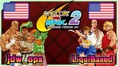 Capcom Vs Snk Jdw Ops Vs Liquibased Flycast Fightcade