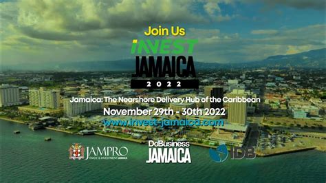 Invest Jamaica 2022 Youtube