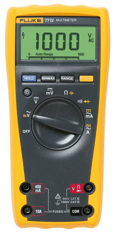 Fluke 77 Iv Digital Multimeter 77 Iv For Field And Laboratory Use At