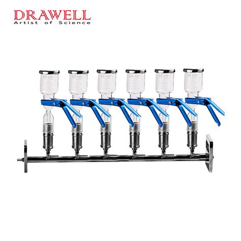 Drawell High Quality Stainless Steel Vacuum Filtration Way Vacuum