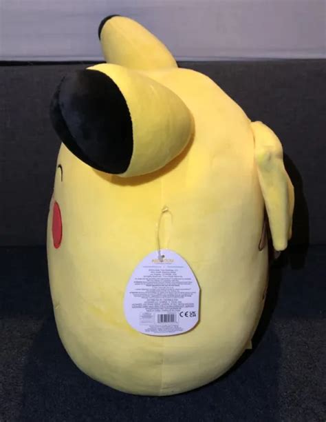 Squishmallows Pokemon Winking Pikachu 14 Large Plush Soft Toy Brand