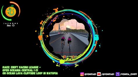 Race Zwift Racing League Open Oceania Central On Ocean