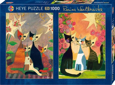 Heye Puzzle Rosina Wachtmeister 2 X 1000 Teile Amazon De Spielzeug