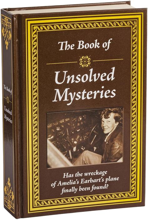 Amazon.com: The Book of Unsolved Mysteries: 9781645583493: Publications ...