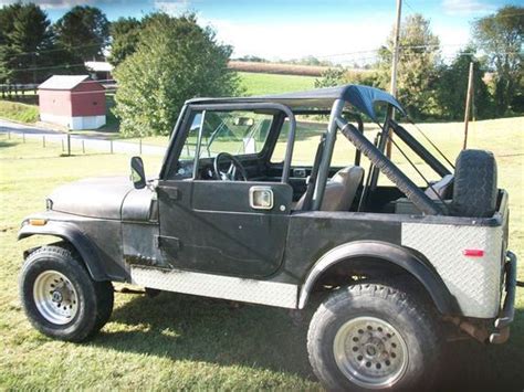 Purchase Used JEEP CJ WITH HARD TOP FULL HARD DOORS BIKINI TOP COVER In Nottingham