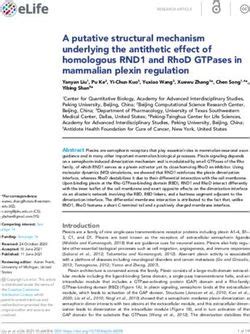 A Putative Structural Mechanism Underlying The Antithetic Effect Of