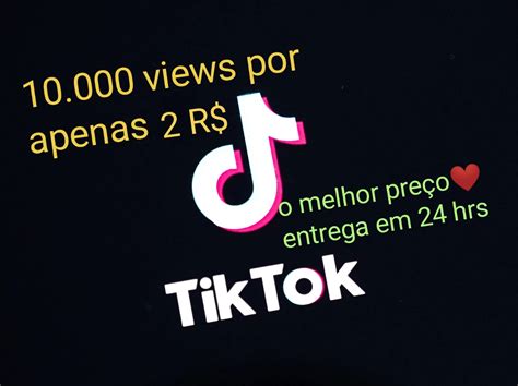 Visualizações Tik Tok Redes Sociais DFG