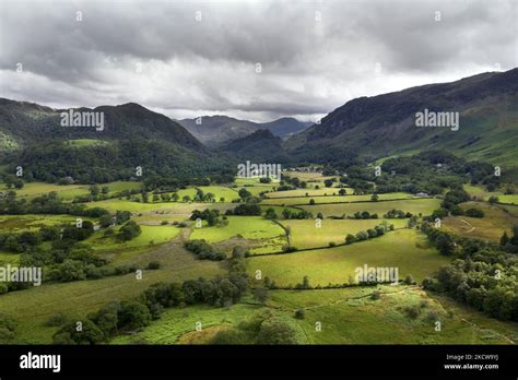 The View Towards Castle Crag And The Jaws Of Borrowdale From The