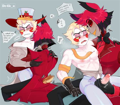 Rule 34 Ahe Gao Alastor Hazbin Hotel Bite Mark Biting Deer Tail