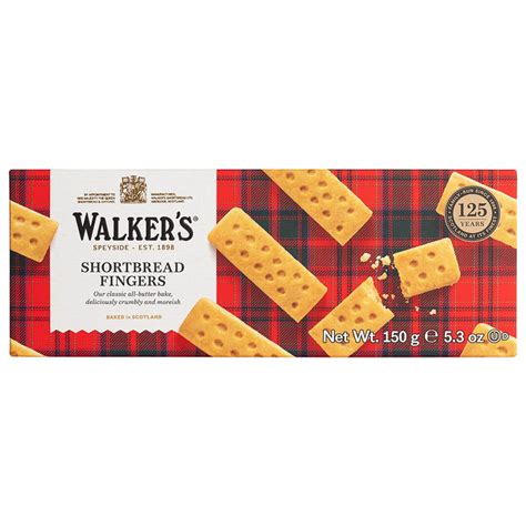 Walkers Shortbread Fingers Kruche Ciasteczka 150g Pakomarket