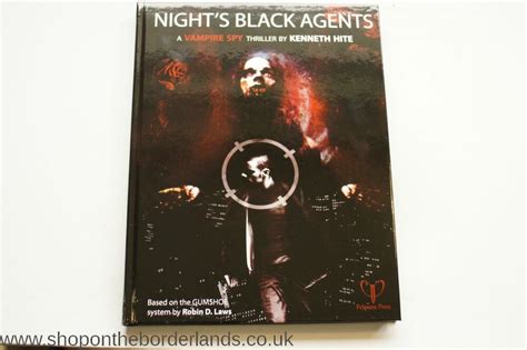 Nights Black Agents Hardback Roleplaying Game The Shop On The