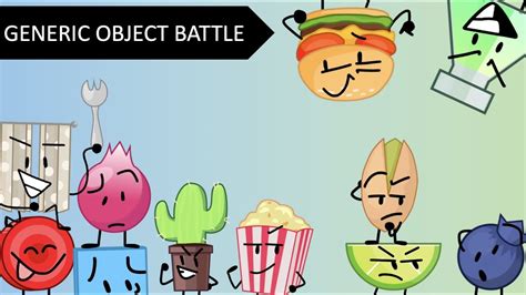 Object Show Randomized Elimination Order Wave 1 Generic Object Battle