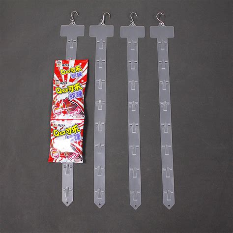 Merchandising Clip Strip With Hooks For Supermarket Retails Stores