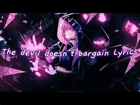 Nightcore The Devil Doesn T Bargain Alec Benjamin Lyrics YouTube