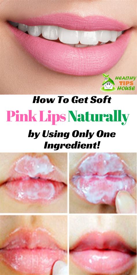 How To Get Soft Pink Lips Naturally By Using Only One Ingredient