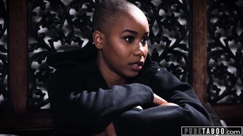 PURE TABOO Vulnerable Ebony Teen Jenna Foxx Fulfills Her Horny Roommates Threesome Needs PART 2