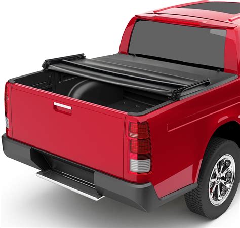 Ironmax Tonneau Cover Soft Tri Fold Truck Bed Cover Compatible With 2014 2023 Chevy Silverado