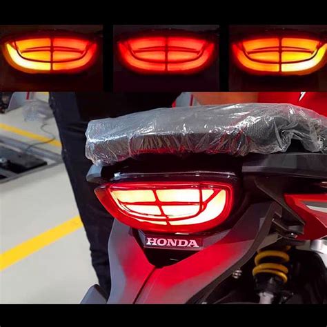 Roxikushop ไฟท้ายแต่ง Led ไฟเลี้ยวในตัว สำหรับcb650 Cbr650r อย่างดี