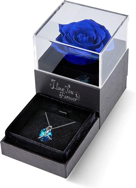 Eleshow Enchanted Preserved Real Rose Gift Set For Australia Ubuy