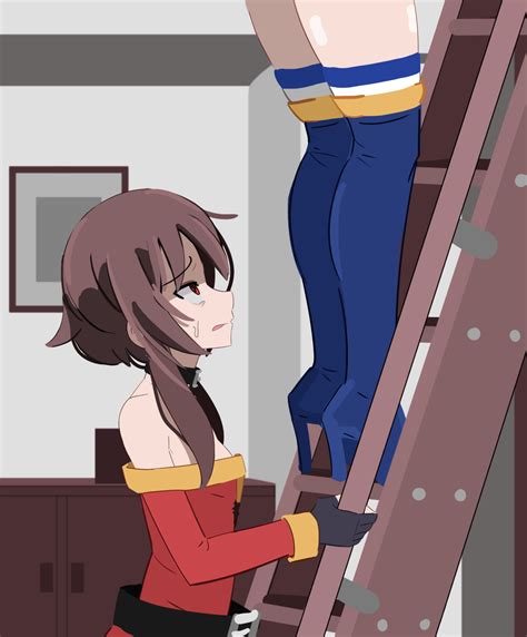 Kurokimoko Aqua Konosuba Megumin Kono Subarashii Sekai Ni Shukufuku Wo The Naked Gun
