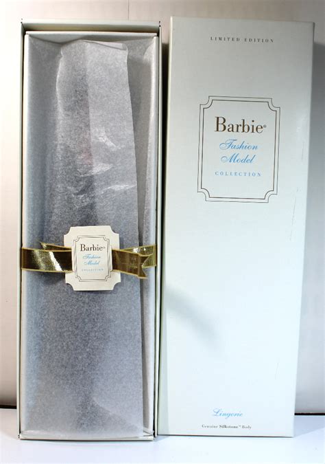 Silkstone Barbie Fashion Model Collection Lingerie 5 AA 2002 56120 NRFB 3 DOLL WORLD