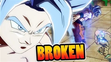 The Most Broken Ui Goku Move Dragonball Fighterz Ranked Matches