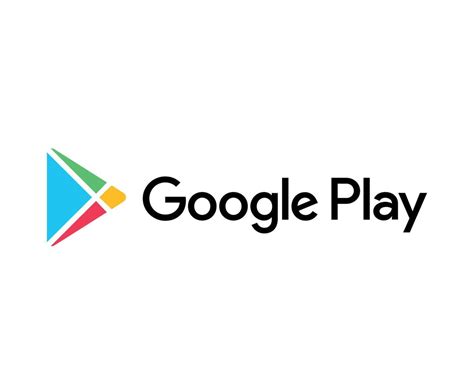 google jugar marca logo símbolo con nombre diseño vector ilustración