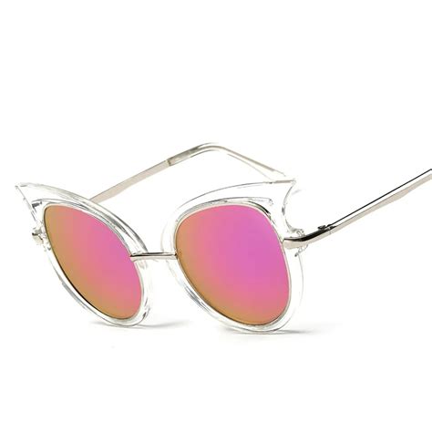 Laura Fairy Fashion Curve Design Cateye Women Sun Glasses Gradient