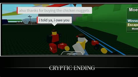 Cryptic Ending [roblox Npcs Are Becoming Smart ] Youtube