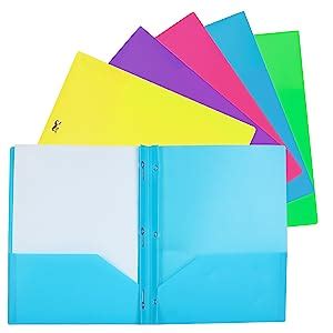 Amazon Mr Pen Folders With Pockets And Prong Pack Plastic