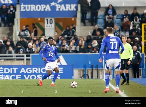 Strasbourg France 09th Feb 2025 23 Mamadou SARR Rcsa During The